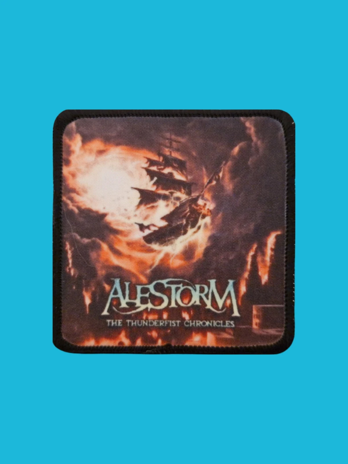Patch Alestorm - The Thunderfist Chronicles - Imprimé - Carré de 7,5 x 7,5 centimètres